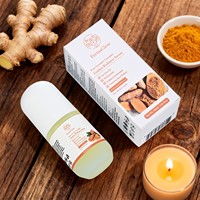 Sérum Visage Éclaircissant et Apaisant au Curcuma Fermenté, Niacinamide et Vitamine C – Antioxydant, Anti-Imperfections, Unifie le Teint et Illumine la Peau Terne