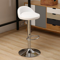 Chaise de coiffure moderne à hauteur réglable, chaise de caisse pour magasin de téléphonie mobile, tabouret de beauté à roulettes pour hôtel et restaurant