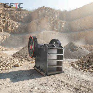 Concasseur de roche pour or de 50 tonnes, machine de concassage à mâchoires robuste pour pierres, avec certification ISO - Product Image 1