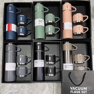 All <strong>Products</strong> 2024 Thermos With 3 Cups Coffee Termos Vacuum Flask - Product Image 5
