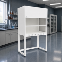 Vente en gros directe usine : Hotte à fumées entièrement en acier personnalisable et extracteur de fumées chimiques mobile pour laboratoires universitaires et instituts de recherche