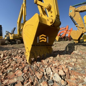 Excavatrice sur chenilles Komatsu PC220 d'occasion, d'origine usine, pour travaux de construction, à vendre - Product Image 2