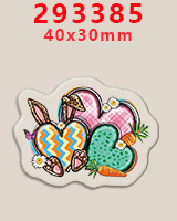 Transparent Flatback Resin Wholesale for Mobile Case Keychain DIY Craft Decoration <strong>Easter</strong> <strong>Ribbon</strong> 10pcs - Product Image 5