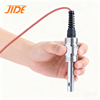 Capteurs de sondes d'électrode de conductivité EC analogique en acier inoxydable 316L 3/4NPT pour contrôleur TDS à usage industriel