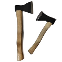 Hache à main chinoise forgée avec lame en acier au carbone et manche en bois dur