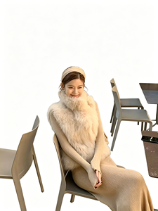 Chaqueta <span class=keywords><strong>de</strong></span> <span class=keywords><strong>Mujer</strong></span> <span class=keywords><strong>de</strong></span> <span class=keywords><strong>Piel</strong></span> Sintética <span class=keywords><strong>de</strong></span> Zorro para Otoño/Invierno, Nueva Colección, Larga, a la Moda, con Revestimiento <span class=keywords><strong>de</strong></span> Pelo, <span class=keywords><strong>Chaleco</strong></span> Deportivo con Cuello Alto y Pelo Sintético - Product Image 5