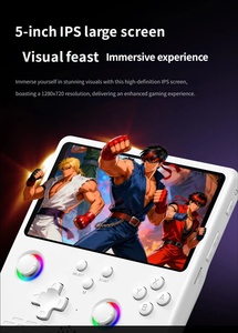 H5 RGB 5 Inch IPS 34 Emulators RK3506 4000mAh Battery 10H Dual RGB Joysticks Linux TitanOS <b>Retro</b> Player <b>Handheld</b> Game <b>Console</b> - Product Image 6