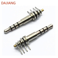 Adaptateur Jack Audio DAJIANG OEM Personnalisé en Cuivre 2,5 mm 4 Pôles 4 Broches 24,5L pour Casque Audio