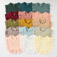 Bavoirs en coton pour nouveau-nés 2025 – Bavoirs absorbants confortables pour bébés – Vente en gros