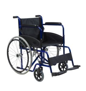 Silla <span class=keywords><strong>de</strong></span> <span class=keywords><strong>Ruedas</strong></span> Manual Plegable Ligera <span class=keywords><strong>de</strong></span> Tipo Básico, Suministro <span class=keywords><strong>de</strong></span> Fábrica - Product Image 1