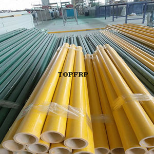 High Strength FRP Pultruded Fiberglass Tubes & Pipes Anti-corrosion Custom Cutting Service for Tool Handles - Product Image 5