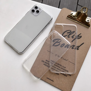 Custodie <span class=keywords><strong>per</strong></span> telefono sottili trasparenti in Silicone morbido <span class=keywords><strong>per</strong></span> <span class=keywords><strong>iPhone</strong></span> 16 Pro Max 15 Plus 17 Air 16e 14 13 <span class=keywords><strong>Cover</strong></span> <span class=keywords><strong>per</strong></span> cellulare in TPU trasparente - Product Image 1