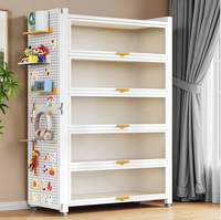 Armoire-penderie coulissante en acier 2026 avec étagères sur mesure directement de l'usine, rangement multi-niveaux pour l'organisation de la chambre à coucher à domicile