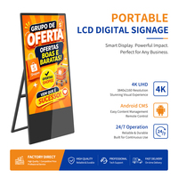 Software CMS Gratuito, Carteles LCD Publicitarios, Pantalla para Centro Comercial, Kiosco de Bienvenida con Pantalla de 43, 55 y 65 Pulgadas