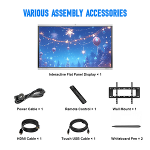 <span class=keywords><strong>จ</strong></span>อแบนอินเทอร์แอคทีฟ 4K รองรับการสัมผัส 40 <span class=keywords><strong>จ</strong></span>ุด ระบบแอนดรอยด์ พร้อมฟังก์ชัน AI ในตัว รองรับ OPS <span class=keywords><strong>ภายนอก</strong></span> ระบบปฏิบัติการ Windows CE ได้รับมาตรฐาน FCC และ ROHS สำหรับห้องประชุม พร้อมจัดส่งแบบ DDP - Product Image 4
