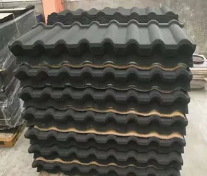 China Wholesale OEM Color Stone Coated Metal Milano Roofing Tile 0.28MM-0.5MM Thickness