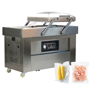 Machine d'emballage sous vide industrielle à double chambre électrique au prix d'usine pour les aliments, les produits chimiques et les textiles en acier inoxydable 304 - Product Image 1