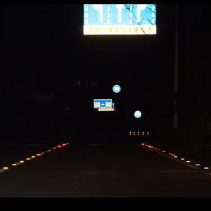 튼튼한 고양이 눈 반사 도로 스터드 교통 안전 제기 포장 마커 스파이크 높은 가시성 길가 반사 고양이 눈 - Product Image 6