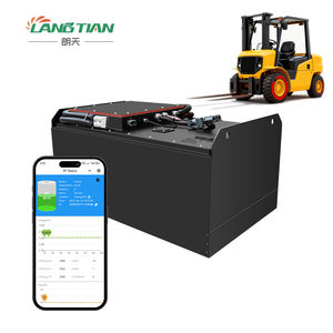 Konektor Daya Pengisi Daya Baterai Forklift 2-pole Arus Tinggi 48V 350Ah Baterai Lithium Kapasitas Tinggi Waktu Kerja Lama - Product Image 1