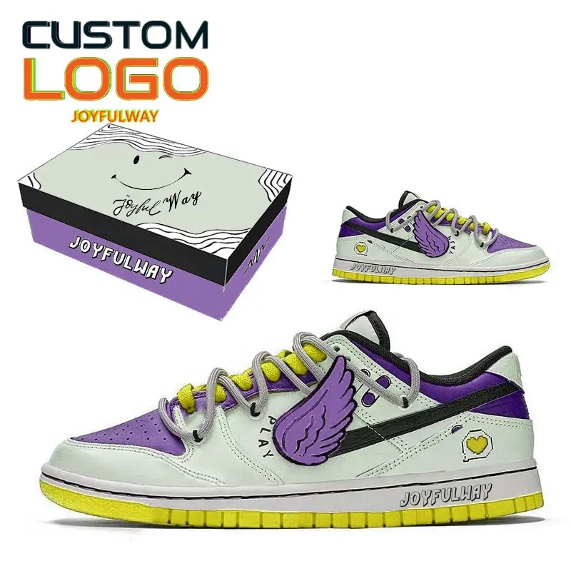 2023 custom your own brand high quality skateboard sneaker custom custom logo men walking shoes low top