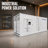 Groupe électrogène diesel conteneurisé 400 kW 500 kVA avec système de contrôle automatique et démarrage automatique (ATS) en option