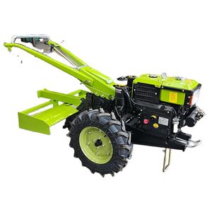 2025 nuevo AG China cultivo granja equipo <span class=keywords><strong>Rotovator</strong></span> campo <span class=keywords><strong>pequeño</strong></span> Mini potencia timón mano <span class=keywords><strong>Tractor</strong></span> 2wd <span class=keywords><strong>Tractor</strong></span> 5hp 7hp cultivador - Product Image 5