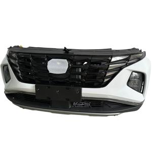 Pare-chocs avant pour <span class=keywords><strong>Hyundai</strong></span> Tucson NX4 2022-2026, incluant la calandre, le radiateur, le ventilateur et les composants du pare-chocs - Product Image 3