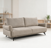 Ensemble de canapés modulaires OEM en gros, canapé-lit 3 places, futons, mobilier de luxe au design européen pour salons