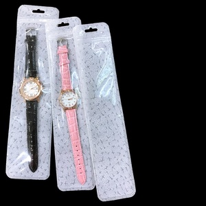 Busta per Orologi Opaca Lucida Trasparente in Plastica con Chiusura a Zip per Gioielli e Cancelleria - Product Image 3