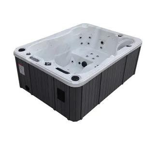 Europe style custom Jets massage Outdoor Spa products Hot Tub on garden