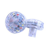 Lumières LED RGBW à points pixel AC110V, étanches IP65, 48MM, avec cabochon automatique, colorées pour manèges d'amusement