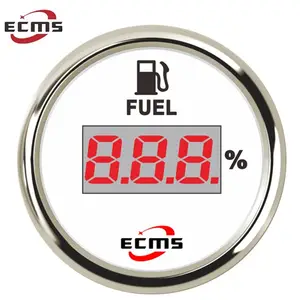 Neuer 2-Zoll-Dieselgenerator-Digitaler-Kraftstofftank-Füllstandsanzeiger 0-190 Ohm mit Hintergrundbeleuchtung Universell Einsetzbar - Product Image 1