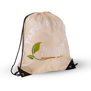 Wholesale Customized Logo Printed Waterproof Promotional Polyester Nylon Shop Gym Sport and Backpack <b>Drawstring</b> <b>Bags</b> - Product Image 2
