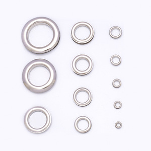 עפעפיים פליז הסיטונאי מתכת באיכות גבוהה עפעפיים מברזל תיק בגד - Product Image 1