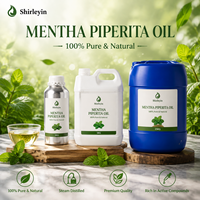 Huile Essentielle de Menthe Poivrée de Qualité Alimentaire Chinoise 100% Pure et Biologique pour Diffuseur Sans Eau, Extrait de Feuille de Menthe Piperita en Vrac