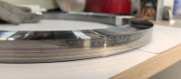 Règle de découpe à finition miroir, lame en acier poli haute brillance pour la découpe de produits électroniques et d'emballages de luxe