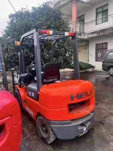 Used Heli25 Diesel Forklift 2000kg Load Capacity Diesel Engine Hot Mini Forklift 1-3 Tons Warehouse Farm CE EAC SASO - Product Image 4