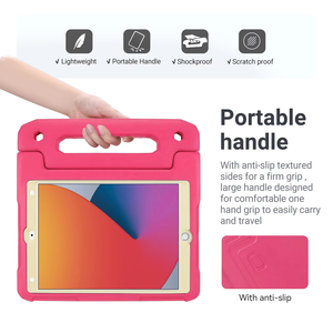 เคสแท็บเล็ต HGD สำหรับ Samsung Tab A8 2021 รุ่น Defender Secure Grip พร้อมกรอบกันน้ำ ที่วางพับได้ สายสะพายไหล่ สำหรับเด็ก - Product Image 5