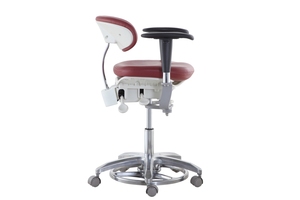 Silla de Dentista de Alta Calidad con Ajuste de Altura MT MEDICAL, Silla de Hospital para Clínica Dental, Silla de <span class=keywords><strong>Cirujano</strong></span> con Reposabrazos - Product Image 4