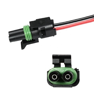 OEM Auto <span class=keywords><strong>2</strong></span> Pin <span class=keywords><strong>2</strong></span> cara nilon terisolasi konektor listrik HOOHA HARNESS kawat Harness Set komponen perbaikan 12010973 12015792 - Product Image 4