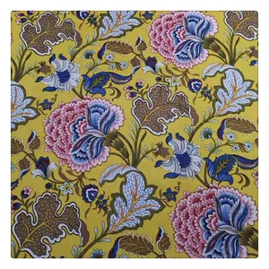 100 Polyester Hoa In Nội Thất Dệt Sofa Set Vải Đối Với Trang Chủ Dệt May