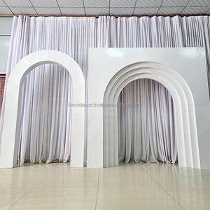 Vente chaude arc de mariage ensemble métal décor à la maison et accessoires centraux pour les fêtes décorations d'approvisionnement d'usine - Product Image 3