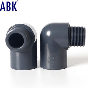Fabricant de raccords de tuyauterie femelles et mâles en plastique de haute qualité et prix <span class=keywords><strong>Raccord</strong></span> UPVC ASTM coudes mâles en pvc - Product Image 3