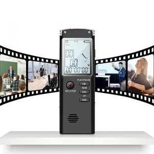 Grabadora de voz Digital con reproductor <span class=keywords><strong>MP3</strong></span> WAV, dictáfono profesional con USB, 4GB, 8GB, 16GB, 32GB, 96 horas - Product Image 1