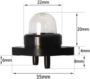 <span class=keywords><strong>Pompe</strong></span> à bulbe universelle Walbro 188-513 pour tronçonneuses, souffleurs et débroussailleuses <span class=keywords><strong>Ryobi</strong></span>, Homelite, Toro, Craftsman, Stihl, Echo, Husqvarna - Product Image 2