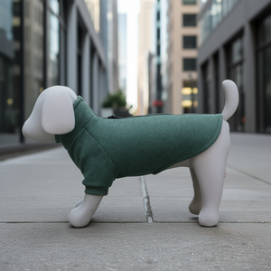 Sudadera Estilo Urbano para Perros Verde Oscuro XS 27 cm - Product Image 3