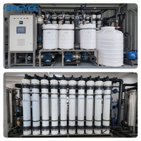 Système UF portable à membrane PVDF de type skid en acier inoxydable SS304 pour le traitement de l'eau à débit moyen et petit, idéal pour l'eau potable des hôtels et écoles