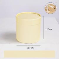 Petit seau rond en papier Portable fleur seau mignon câlin seau emballage cadeau conteneur bricolage artisanat fête de mariage décor