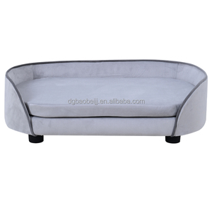 Neues Design Holz Haustier bett Leichtes mobiles Haustier Sofa Großhandel Benutzer definierte Günstige Hunde bett - Product Image 5