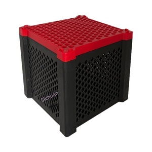 Boîte de stockage de médias filtrants pour aquarium, cube en maille <span class=keywords><strong>creuse</strong></span> avec culture de bactéries pour la purification de l'eau, matériau PP - Product Image 5